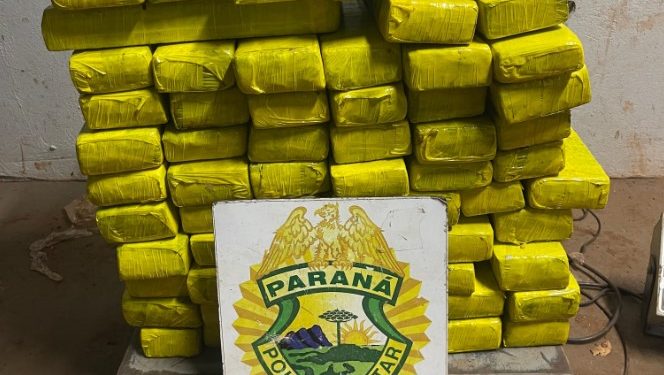 Menor é apreendido com 50 quilos de maconha em Foz do Iguaçu após fuga do BPFRON