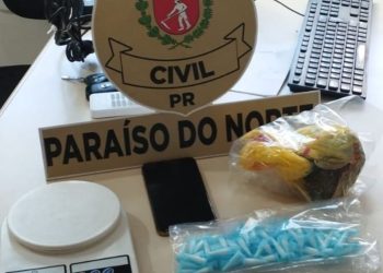 PCPR prende em flagrante mãe e filho por tráfico de drogas
