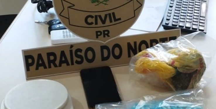 PCPR prende em flagrante mãe e filho por tráfico de drogas