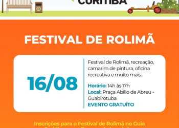 Sábado é dia dos Jogos do Piá em Curitiba e vai ter festival de rolimã