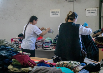 Campanha do Agasalho arrecada 300 mil peças; doações podem ser feitas até 22 setembro