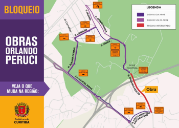 Obra de concessionária interrompe tráfego na região do Contorno Norte