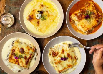 Festival da Lasanha e sobremesa panacota em formato de Capivara