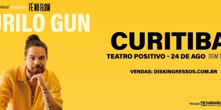 Murilo Gun volta aos palcos com “Fé no Flow”: espetáculo mistura humor, tecnologia e espiritualidade