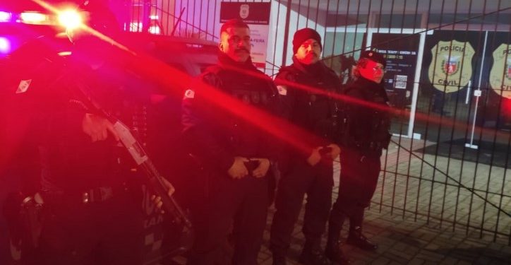 Guarda Municipal prende dois homens em ações distintas durante ocorrência de perturbação de sossego em Fazenda Rio Grande