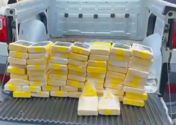 Ação integrada apreende carregamento de cocaína em fundo falso de caminhonete na BR-277