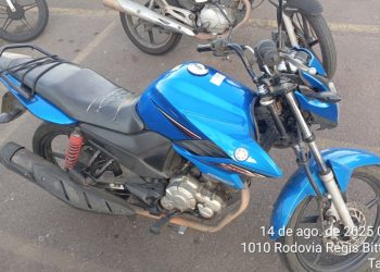 PMs realizam abordagem e descobrem moto furtada na CEASA