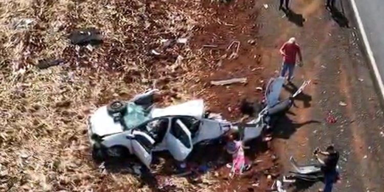 Três pessoas morrem em grave acidente na PR-445 em Londrina