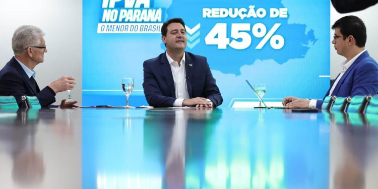 Com redução de 45%, Paraná terá menor alíquota de IPVA do Brasil em 2026