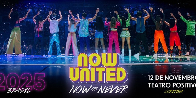 Now United anuncia show em Curitiba com a turnê “Now or Never Tour”