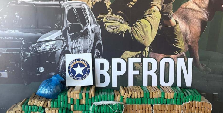 PMPR apreende 950 quilos de maconha no fim de semana, com prejuízo milionário ao tráfico