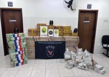 RONE apreende quase 1,5 tonelada de maconha e 3 kg de haxixe em Curitiba