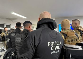 PCPR prende quatro durante operação contra organização criminosa em Almirante Tamandaré