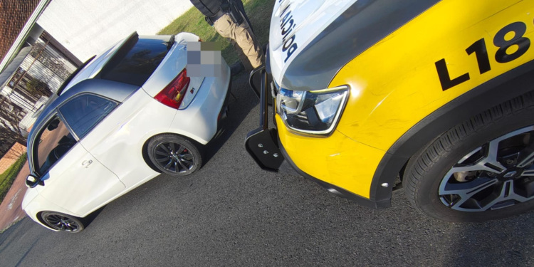 BPTran recolhe veículo com mais de R$ 11 mil em débitos