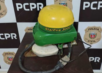 PCPR prende duas pessoas por receptação e recupera equipamento agrícola