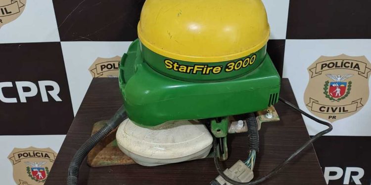 PCPR prende duas pessoas por receptação e recupera equipamento agrícola