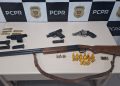 PCPR prende dois homens por posse irregular de arma de fogo