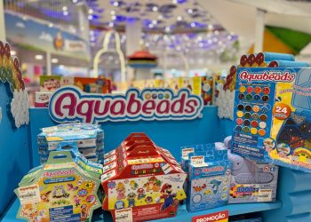 Superlegal realiza oficina gratuita de Aquabeads para as crianças