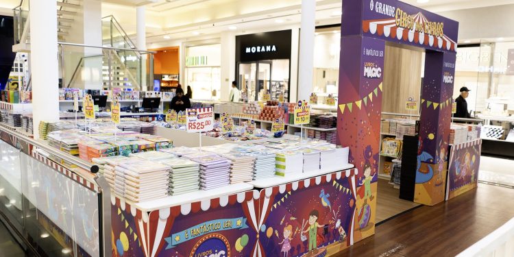 Shopping recebe feira infantil com livros a partir de R$ 10