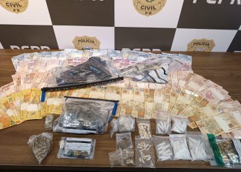 PCPR prende quatro pessoas em flagrante por tráfico de drogas e associação ao tráfico na Capital