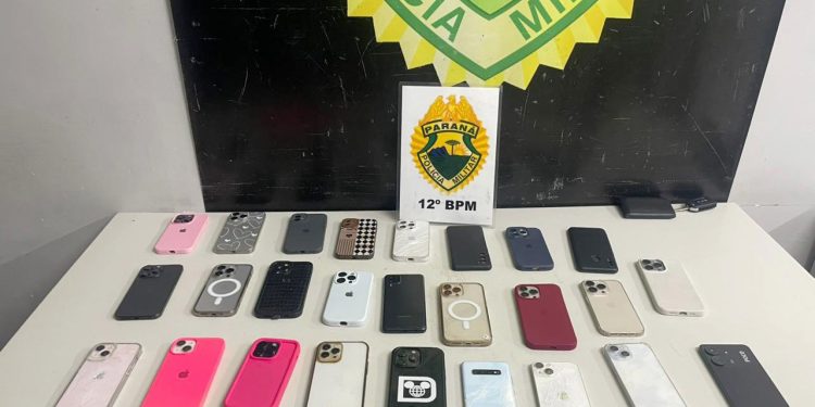 Roubos de celulares caem mais de 16% no Paraná no primeiro semestre de 2025