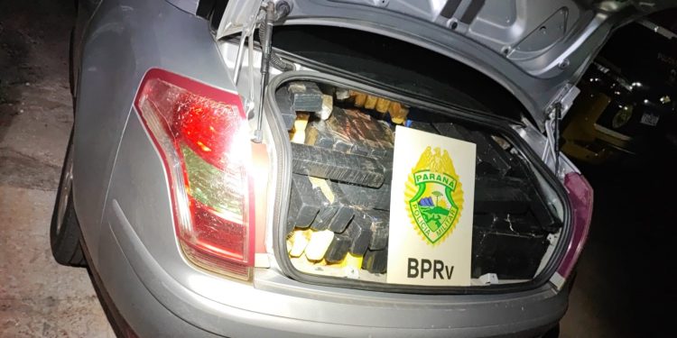PMPR apreende mais de uma tonelada de maconha nas estradas paranaenses durante fim de semana