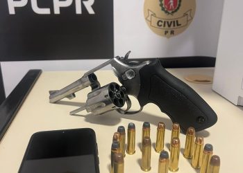PCPR prende homem por posse ilegal de arma de fogo