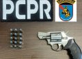 PCPR e PMPR prendem homem por posse ilegal de arma de fogo em Pinhais