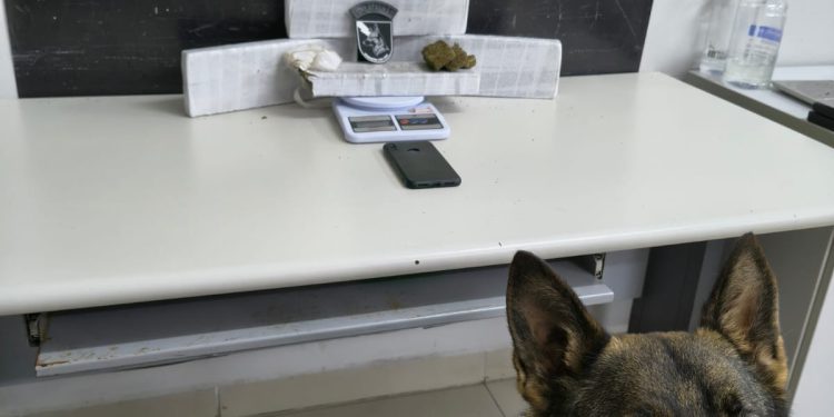 PM fecha biqueira no Mossunguê e apreende drogas