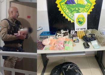 PM resgata bebê em situação dramática durante ocorrência de tráfico de drogas em Curitiba