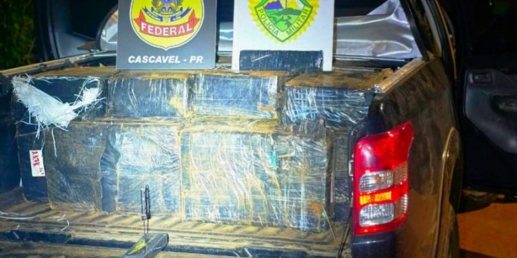 Polícia apreende mais de 1 tonelada de maconha em operação integrada na BR-277