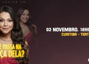 Bruna Louise traz a Curitiba o show inédito “O Que Passa na Cabeça Dela?”