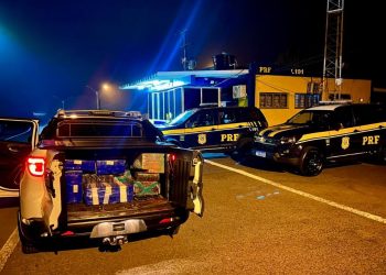 PRF apreende mais de 400 quilos de maconha em Guarapuava