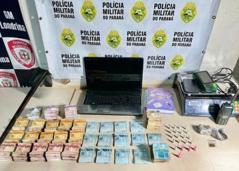 Durante Operação Sinergia III, PMPR apreende 50 mil reais em espécie em Londrina