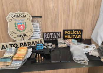 PCPR e PMPR prendem seis pessoas em operação integrada contra o tráfico