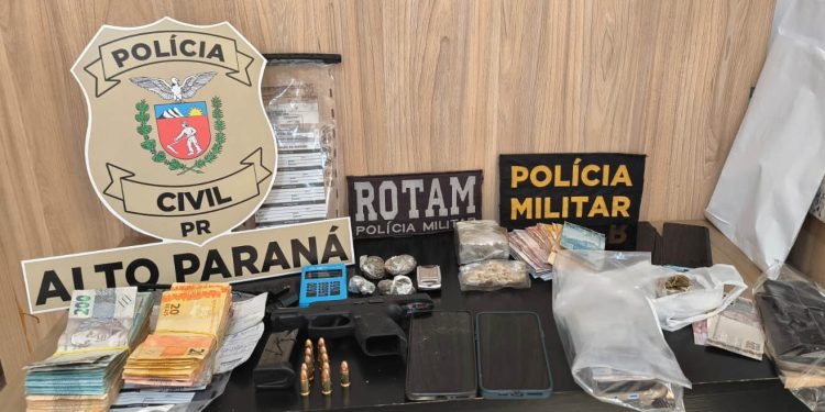 PCPR e PMPR prendem seis pessoas em operação integrada contra o tráfico