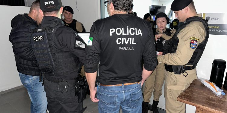 PCPR, PMPR e Força Nacional prendem duas pessoas e apreendem adolescente em operação