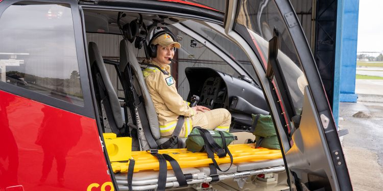 Pioneirismo nas alturas: Corpo de Bombeiros tem primeira mulher piloto de helicóptero