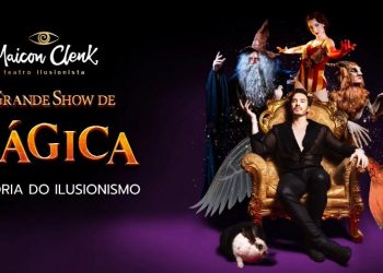 Ilusionista Maicon Clenk apresenta a superprodução “O Grande Show de Mágica” nos dias 6 e 7, no Guairão