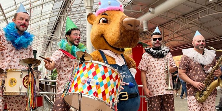 Shopping Estação celebra o aniversário da mascote Capinista com festa especial no Dia da Capivara (14/09)