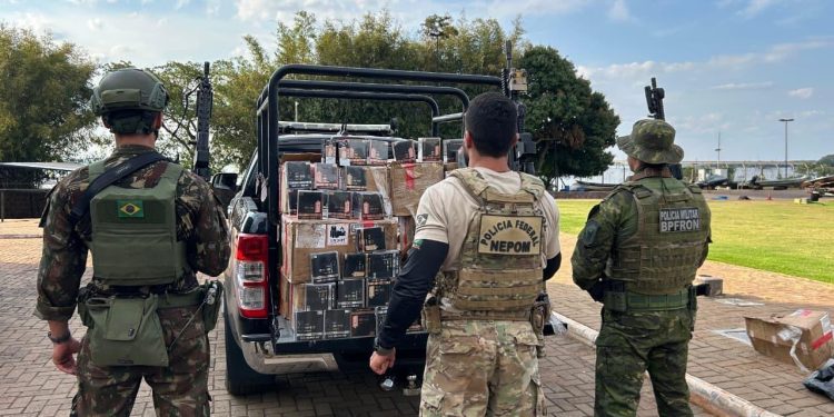 PMPR apreende quatro mil unidades de cigarros eletrônicos no Paraná