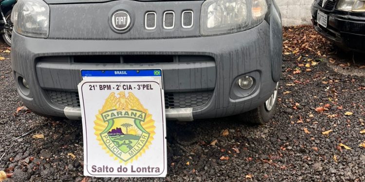 Polícia Militar do Paraná recupera veículo clonado