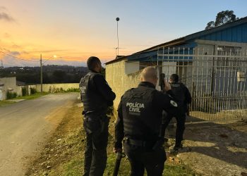 Ação da PCPR mira dupla investigada por homicídio e tráfico de drogas em Piraquara