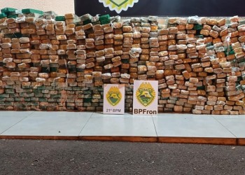 PMPR apreende 751 quilos de maconha em fundo falso de caminhão em Francisco Beltrão