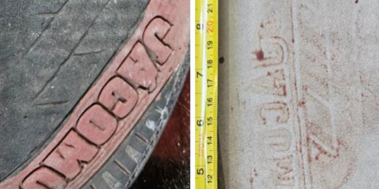 Polícia Científica identifica suspeito de homicídio pela pegada com sangue no chão