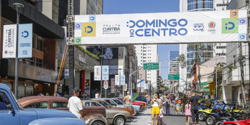 No domingo! Ruas serão bloqueadas para a realização do Domingo no Centro