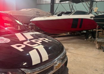 PCPR e PMPR apreendem lancha durante investigação de tráfico e lavagem de dinheiro em Porto Rico