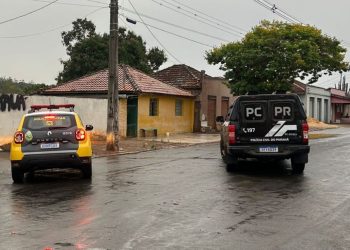 PCPR e PMPR prendem homem que conduzia moto com placa adulterada em Congonhinhas