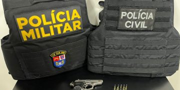 PCPR e PMPR prendem homem por posse ilegal de arma de fogo
