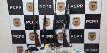 PCPR e PMPR prendem 9 pessoas em operação contra o tráfico em 4 cidades na RMC